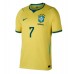 Brazília Vinicius Junior #7 Domáci futbalový dres MS 2026 Krátky Rukáv